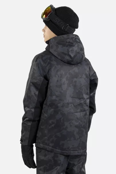 Surfanic Misfit Map Jacket - Black - Snowride Sports