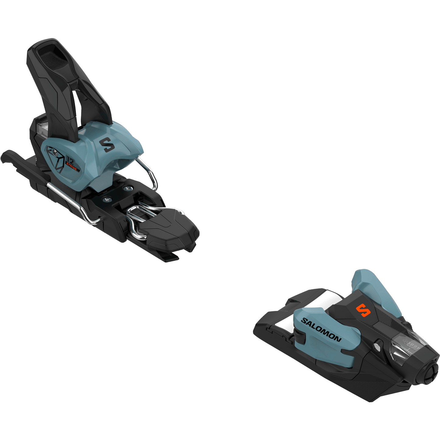 Salomon Strive 12 GW Binding Smoke Blue / Flame Orange - Snowride Sports