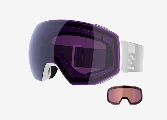 Salomon Radium Prime Sigma (Extra Lens) Goggle - White - Snowride Sports