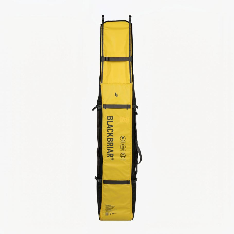 Blackbriar Wide Wheel Ski/Snowboard Bag - Yellow Stone