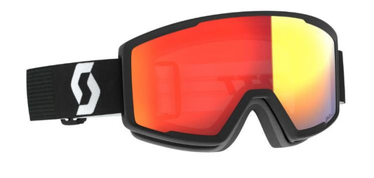 Scott Factor Pro LS Goggle - Mineral Black + White / Light Sensitive Red - Snowride Sports