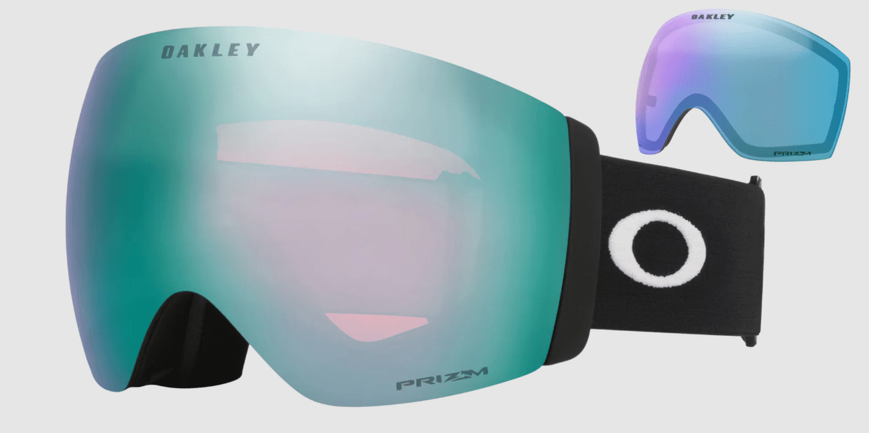 Oakley Flight Deck Pro L - Matte Black / Prizm Sapphire w/Prizm Iced Iridium