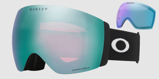 Oakley Flight Deck Pro L - Matte Black / Prizm Sapphire w/Prizm Iced Iridium - Snowride Sports