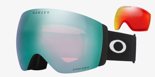 Oakley Flight Deck Pro L - Matt Black / Prizm Sapphire / Prizm Torch - Snowride Sports