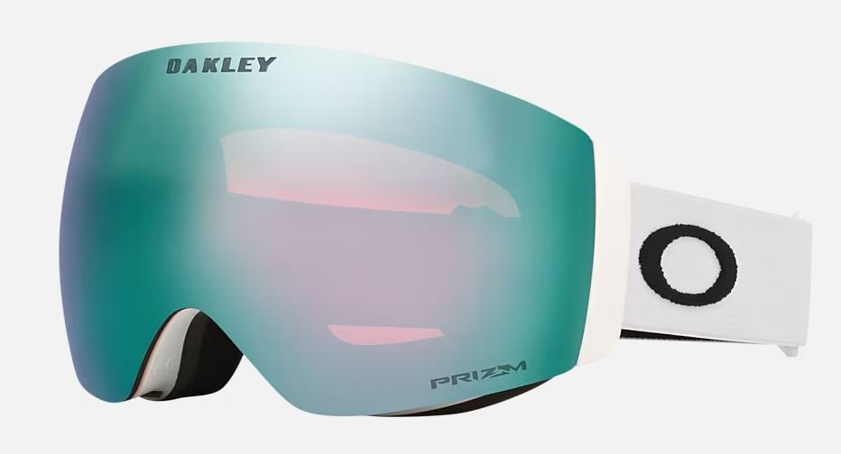 Oakley Flight Deck Pro M - Matt White / Prizm Sapphire / Prizm Sage Gold - Snowride Sports