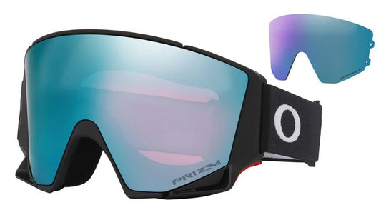 Oakley Flow Scape L - Matte Black / Prizm Sapphire / Prizm Iced - Snowride Sports