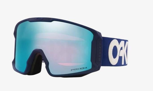 Line Miner L - Matte Navy / Prizm Sapphire Iridium - Snowride Sports