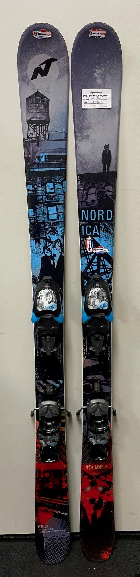 Pre - owned: Nordica 'The Ace' (138cm) - Snowride Sports