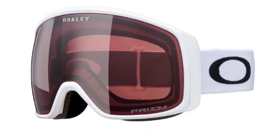 Oakley Flight Tracker M Matte White / Prizm Garnet - Snowride Sports