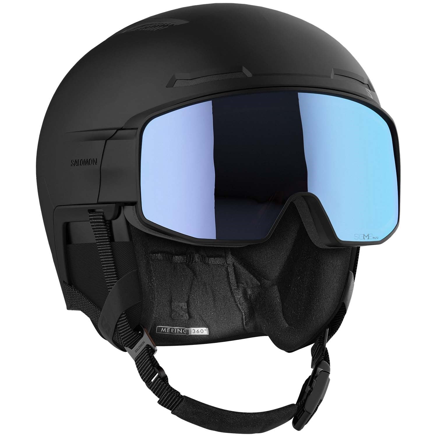 Salomon Driver Prime Sigma Photo MIPS Helmet - Black - Snowride Sports