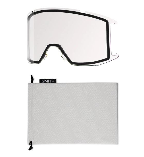 Smith Squad S - White Vapor | ChromaPop Everyday Rose Gold/Clear - Snowride Sports