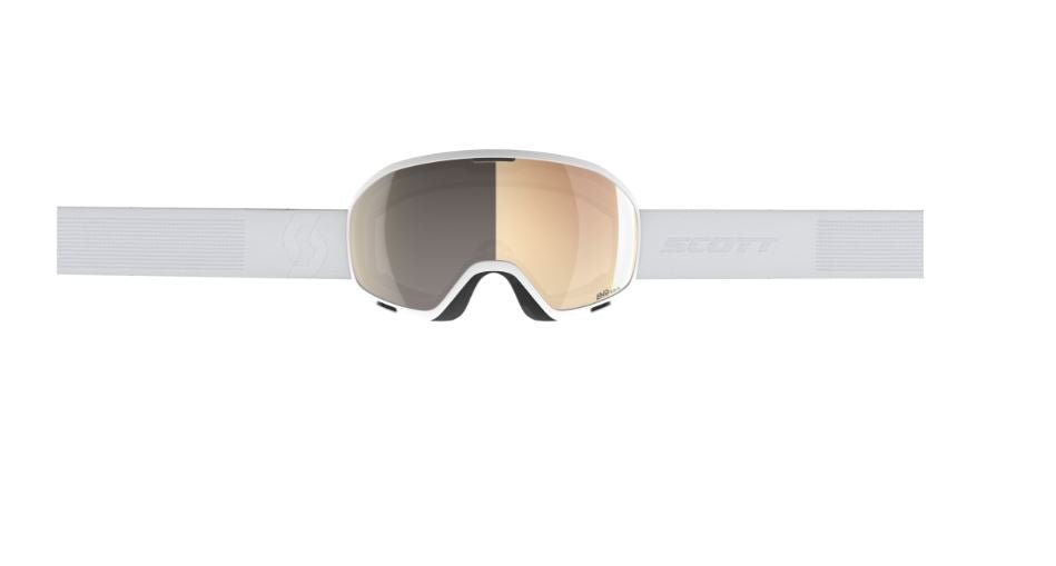 Scott Goggle Unlimited II OTG LS - Mineral White - Amp LS Bronze Chrome - Snowride Sports