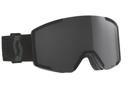 Scott Shield Mineral Black / AMP BLK Chrome +extra lens - Snowride Sports
