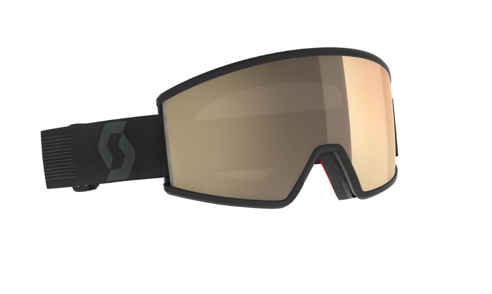 Scott Ambit Compact LS Goggle Mineral BLK - Amp LS Bronze Chrome - Snowride Sports