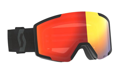 Scott Shield Goggle LS Mineral BLK - Amp LS Red Chrome - Snowride Sports
