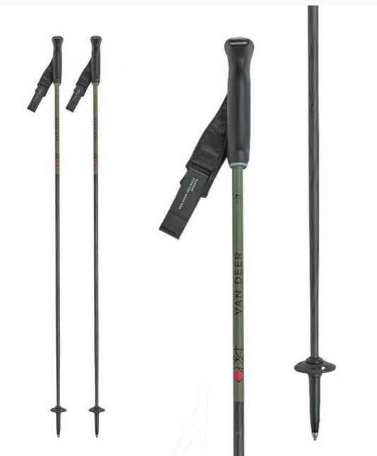 Van Deer PISTE CARBON Pole - Snowride Sports