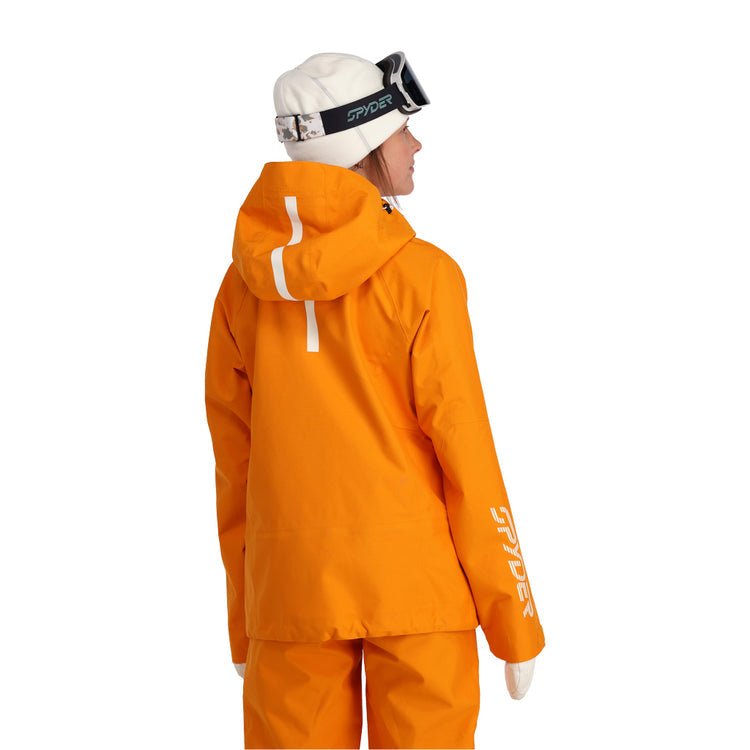 Orange store spyder jacket