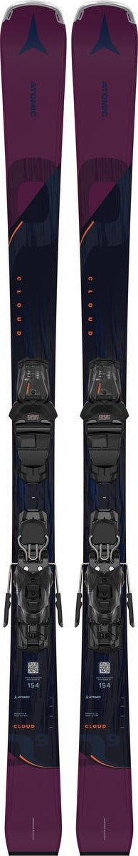 Atomic Cloud Q9 Skis EM 10 Binding 2023 - Snowride Sports