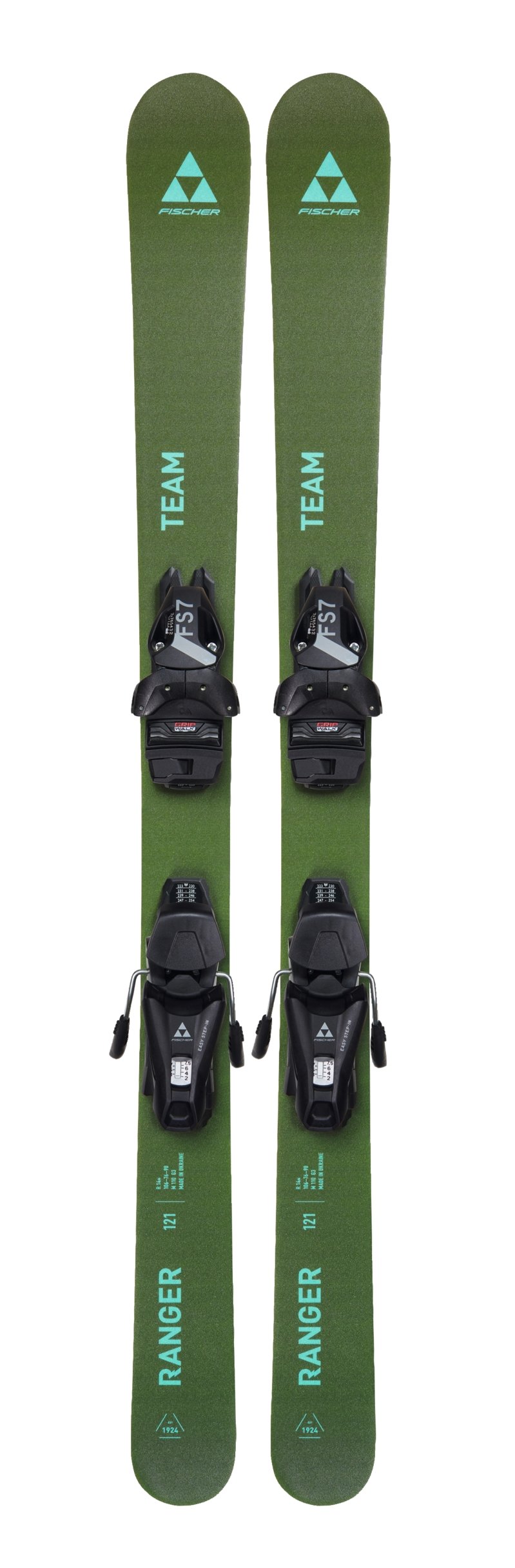 Fischer Ranger Team Skis FJ4 Binding 2023 - Snowride Sports