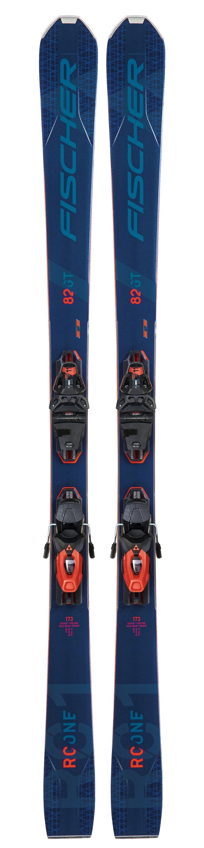 Fischer RC One 82 GT Skis RS 11 Binding 2023 - Snowride Sports