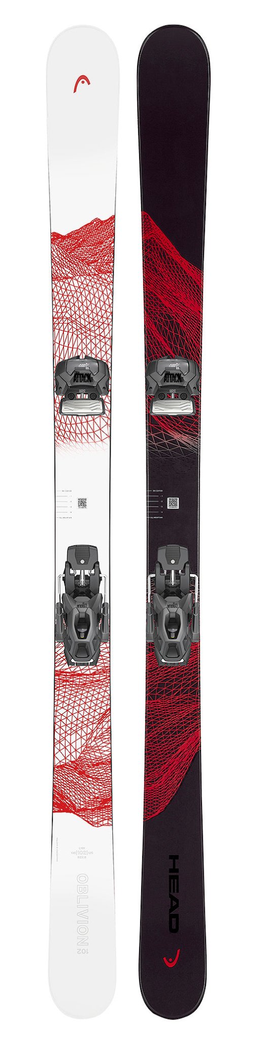 Head Oblivion 102 with Attack 14 2024 - Snowride Sports