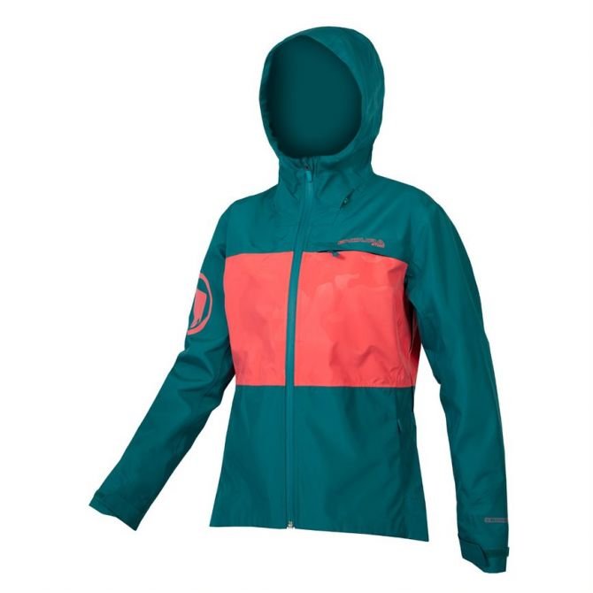 Endura Womens Single Track Jacket II SpruceGreen - Snowride Sports