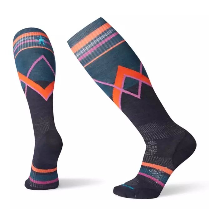 Smartwool W PhD Ski Ultralight Navy - Snowride Sports